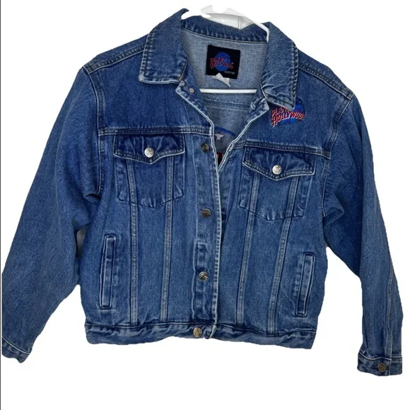 Vintage Planet Hollywood Indianapolis Denim Jacket - Picture 2 of 8